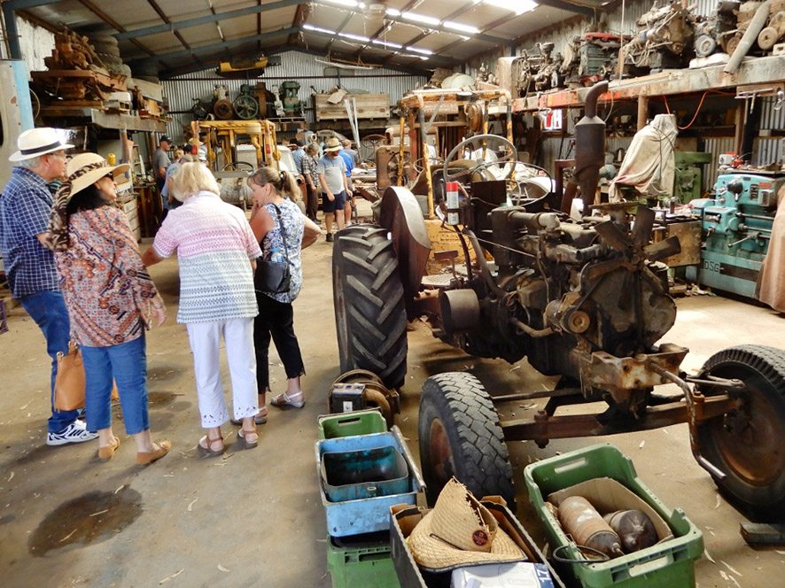 Long view of shed